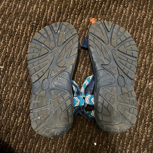 Blue Kids Sandals - Picture 2 of 3